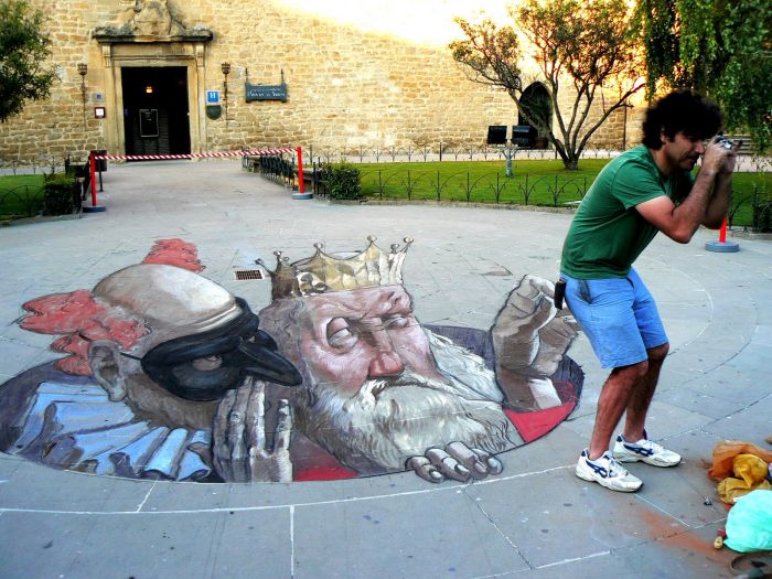 3D street art