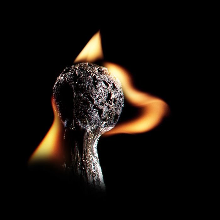 burning matches art