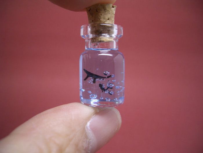 A Tiny World in a Bottle project by Akinobu Izumi