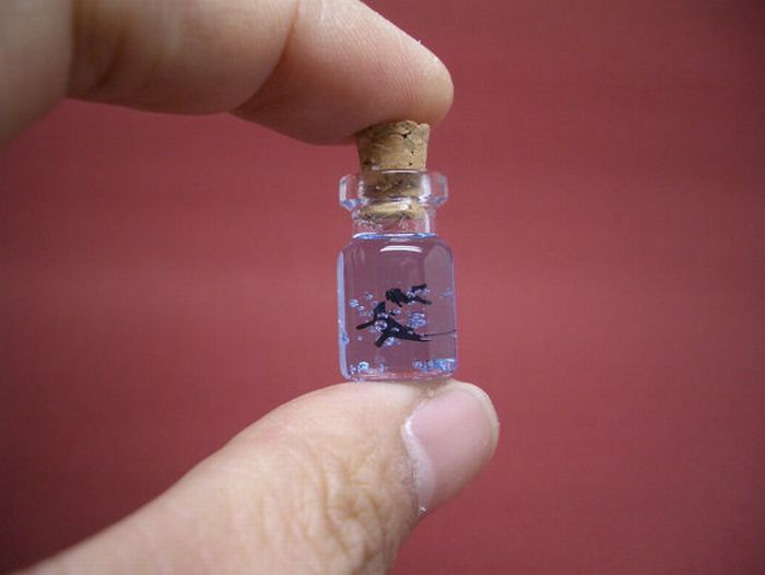 A Tiny World in a Bottle project by Akinobu Izumi