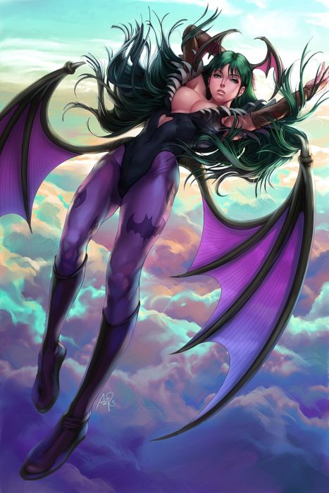 Digital art illustration by Stanley Artgerm Lau