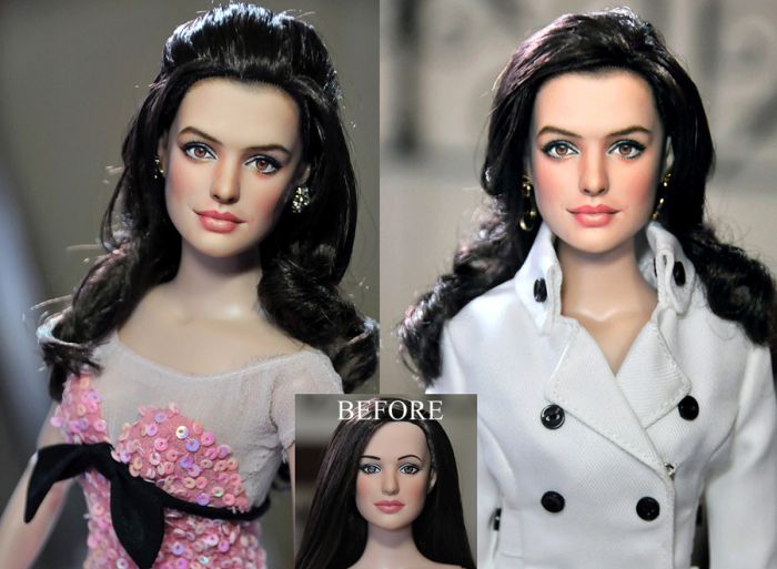 The portrait and repaint showcase of dolls by Noel Cruz