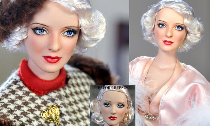 The portrait and repaint showcase of dolls by Noel Cruz