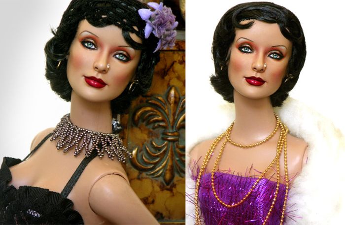 The portrait and repaint showcase of dolls by Noel Cruz