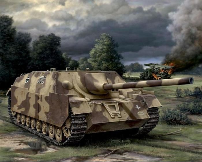 tank drawing