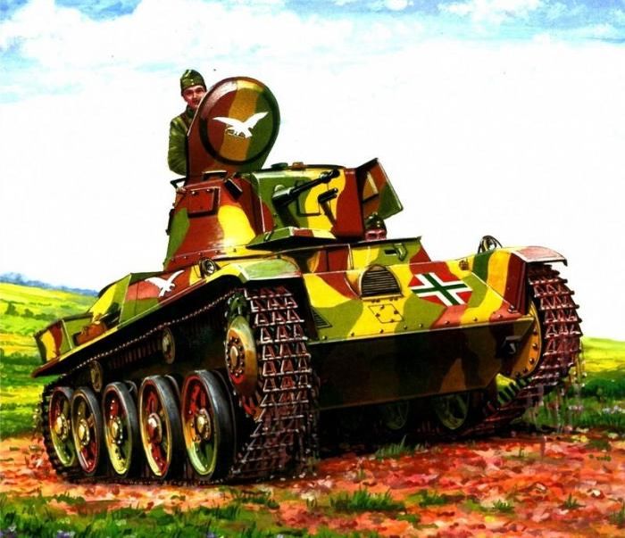 tank drawing
