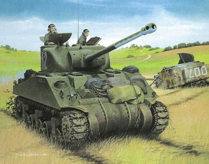 tank drawing