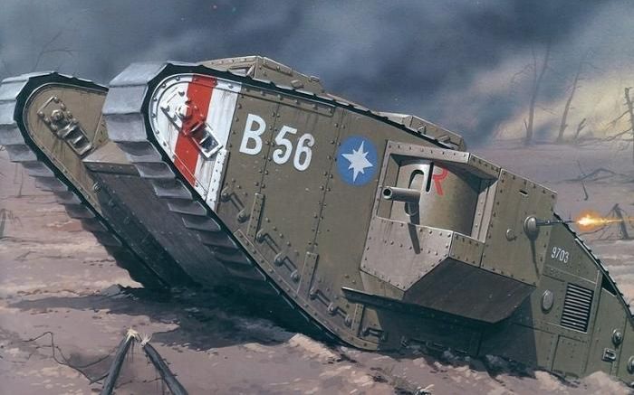 tank drawing