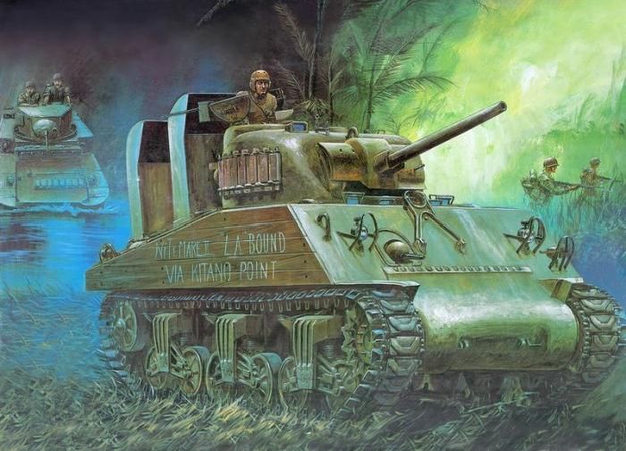 tank drawing