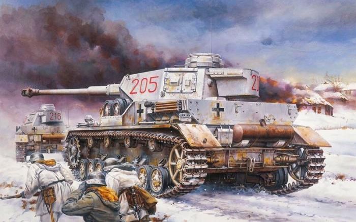 tank drawing
