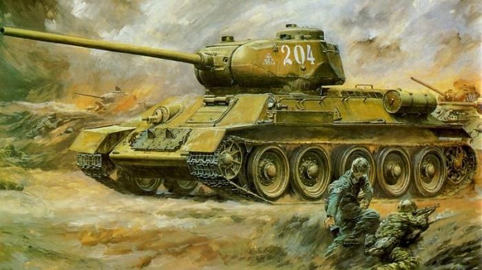 tank drawing