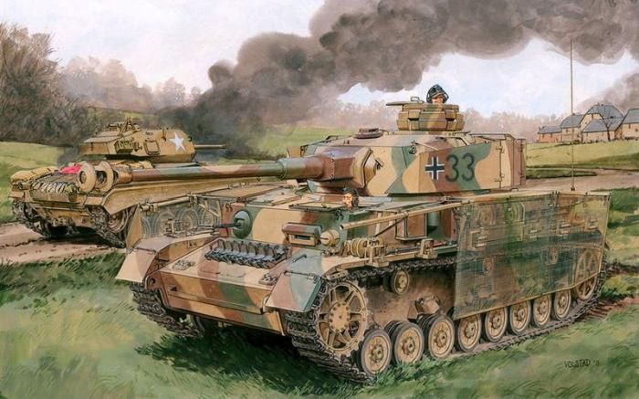 tank drawing