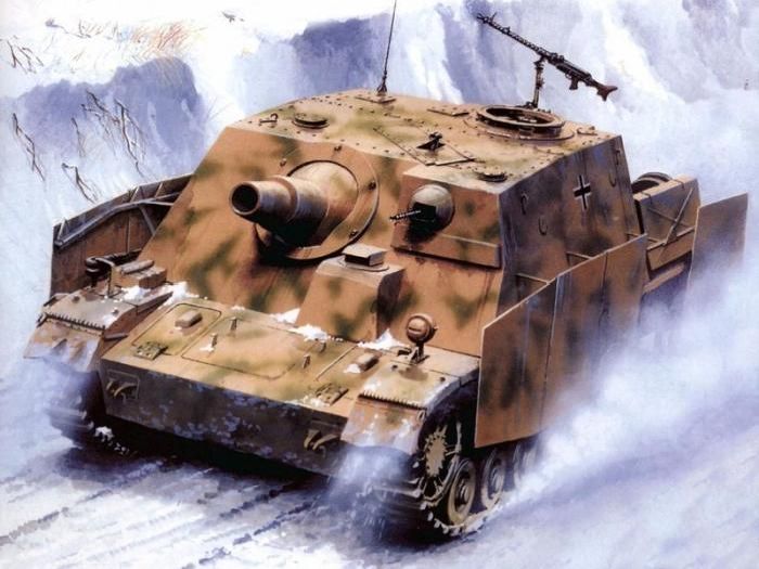 tank drawing