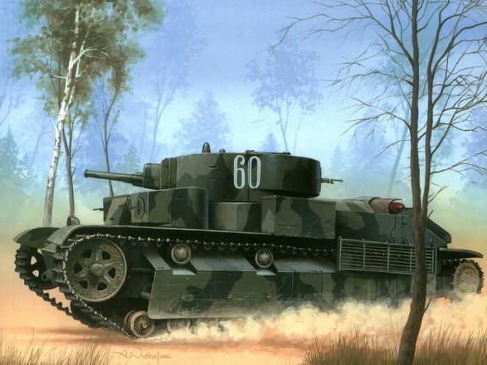 tank drawing