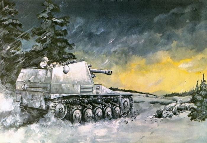 tank drawing