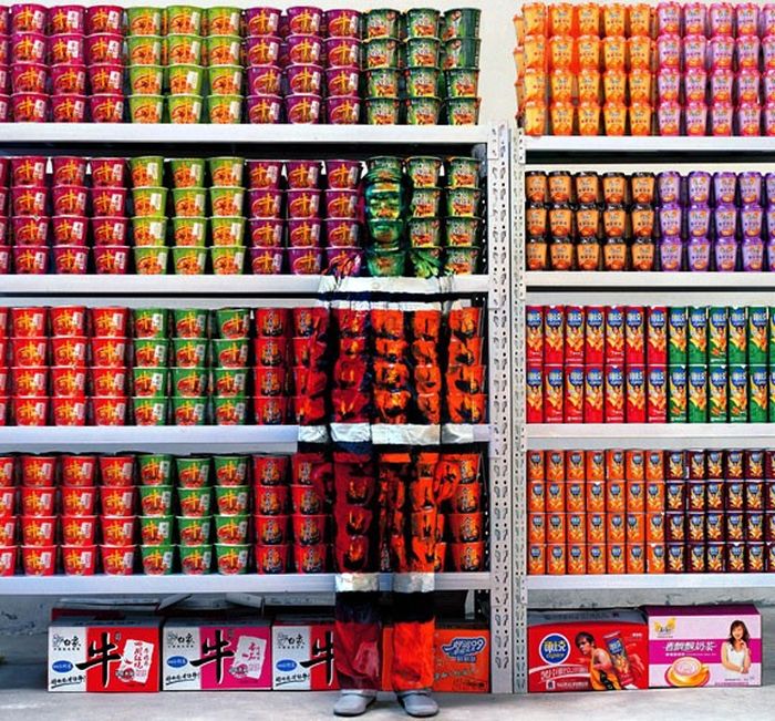 Liu Bolin, The Invisible Man, Hiding in the City series