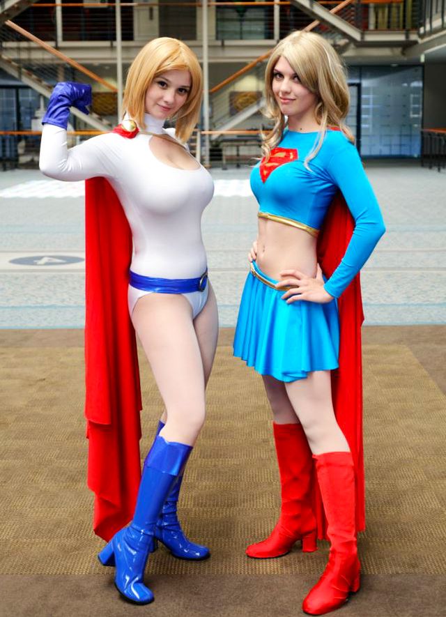 cosplay girl costume presentation