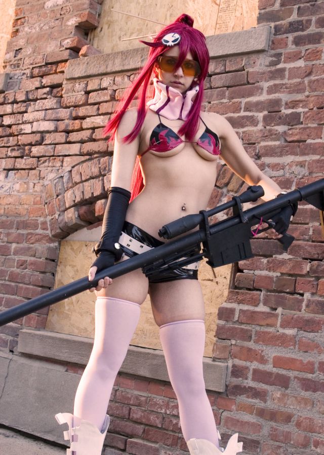 cosplay girl costume presentation