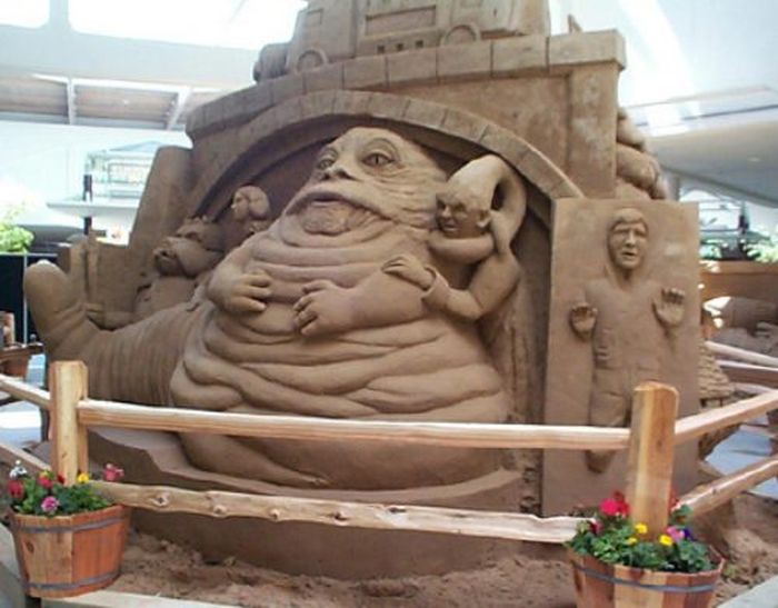 sand sculpture