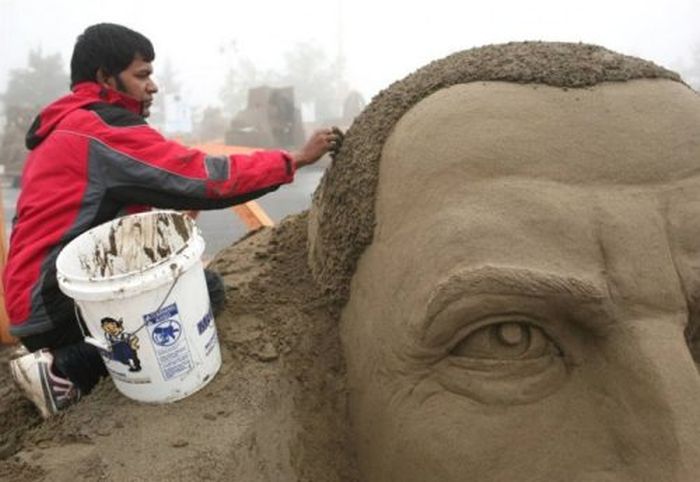 sand sculpture