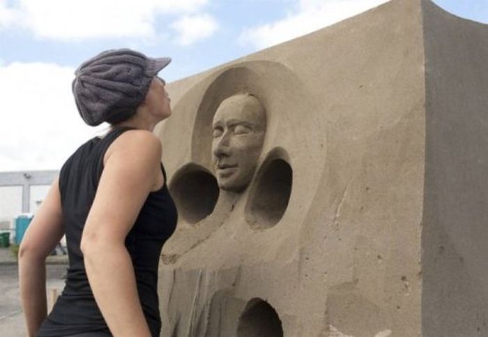 sand sculpture