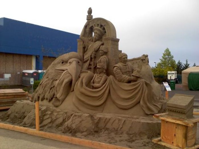 sand sculpture