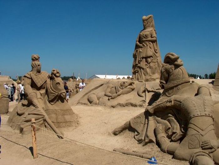 sand sculpture