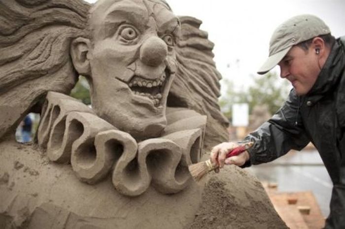 sand sculpture