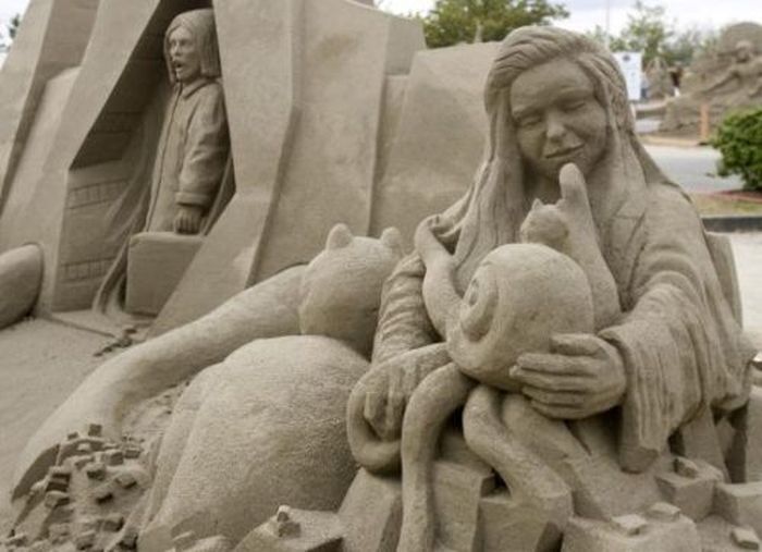 sand sculpture