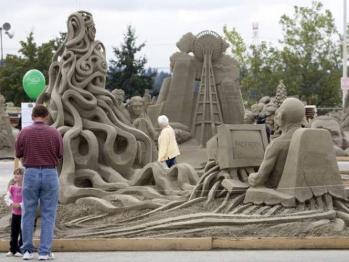 sand sculpture