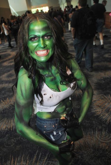 Cosplay girls, Phoenix Comic-Con 2012, Arizona, United States