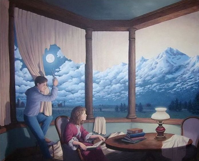 Surrealistic paintings by Rob Gonsalves