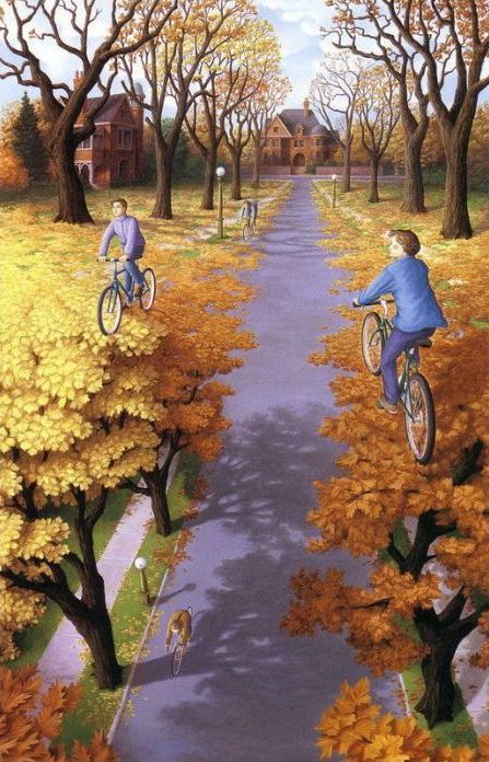 Surrealistic paintings by Rob Gonsalves