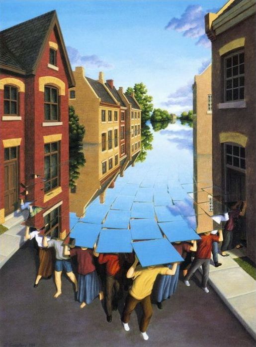 Surrealistic paintings by Rob Gonsalves