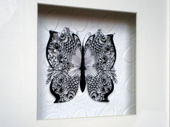 Paper cut art by Hina Aoyama