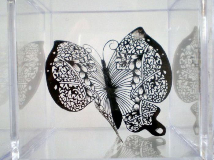 Paper cut art by Hina Aoyama