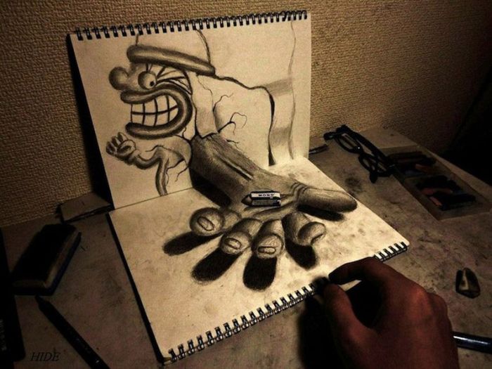 3D drawings by Nagai Hideyuki