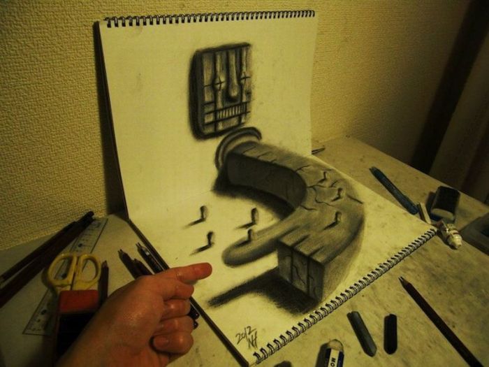 3D drawings by Nagai Hideyuki