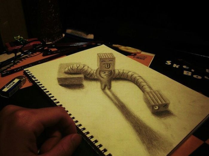 3D drawings by Nagai Hideyuki