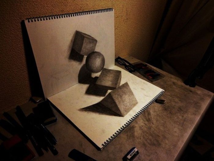 3D drawings by Nagai Hideyuki