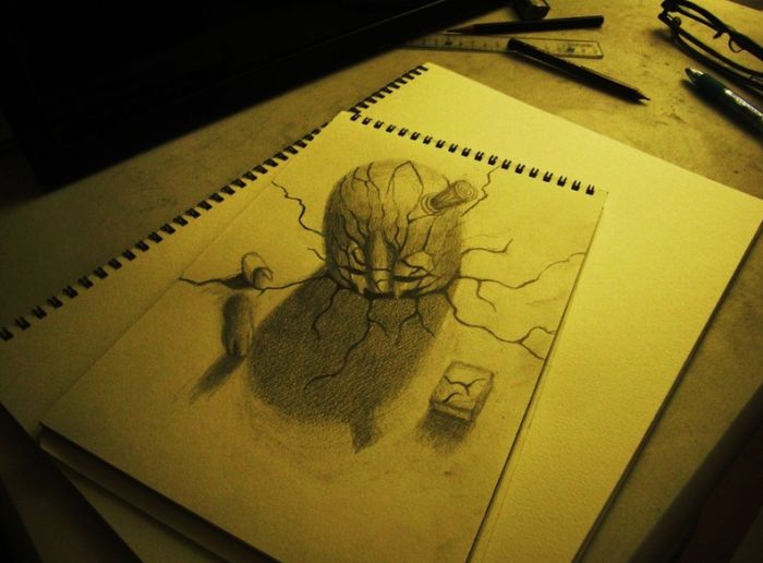 3D drawings by Nagai Hideyuki