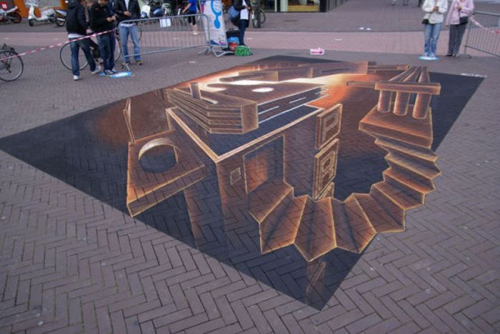 3D street art