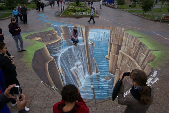 3D street art