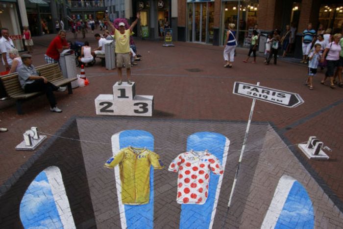 3D street art