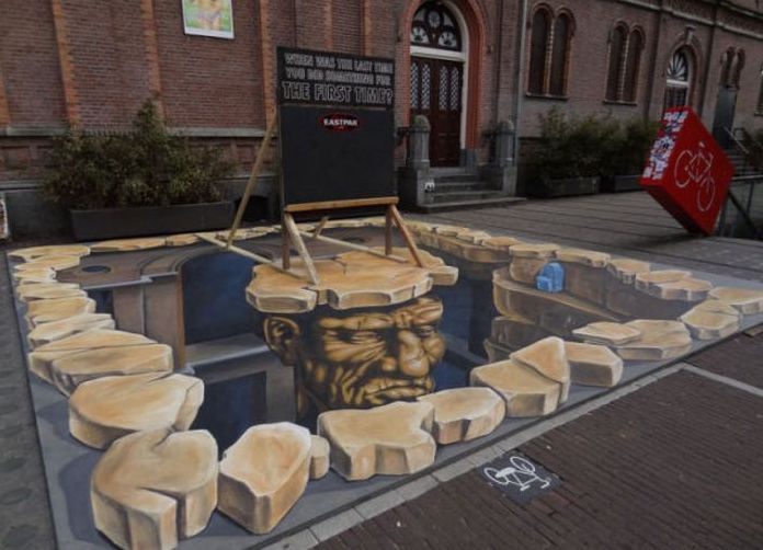 3D street art