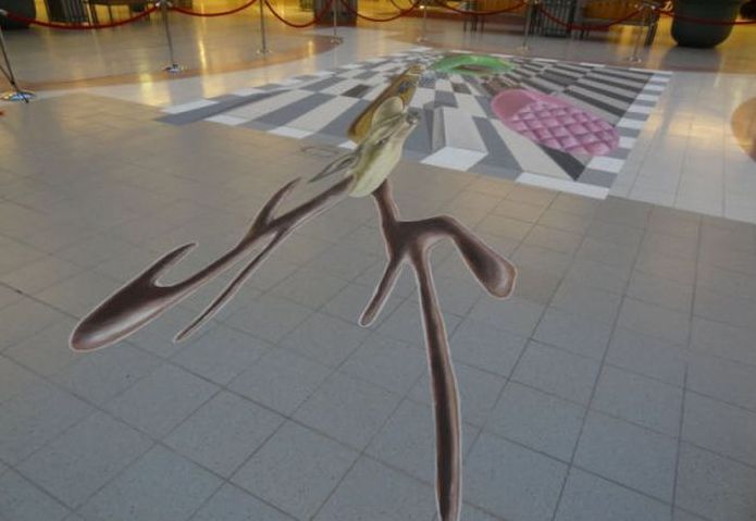 3D street art