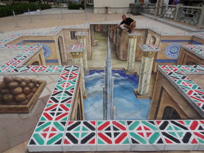 3D street art