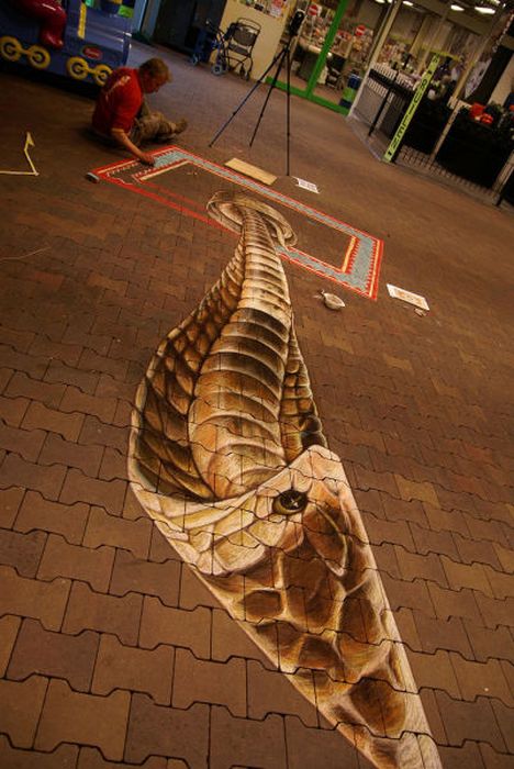 3D street art