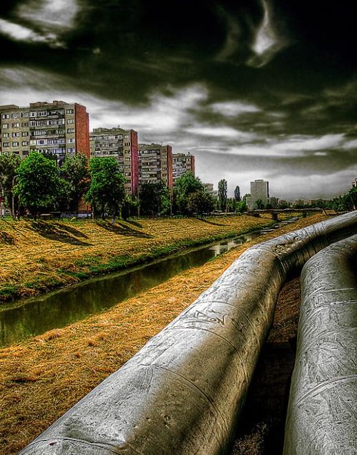 HDR city skylines