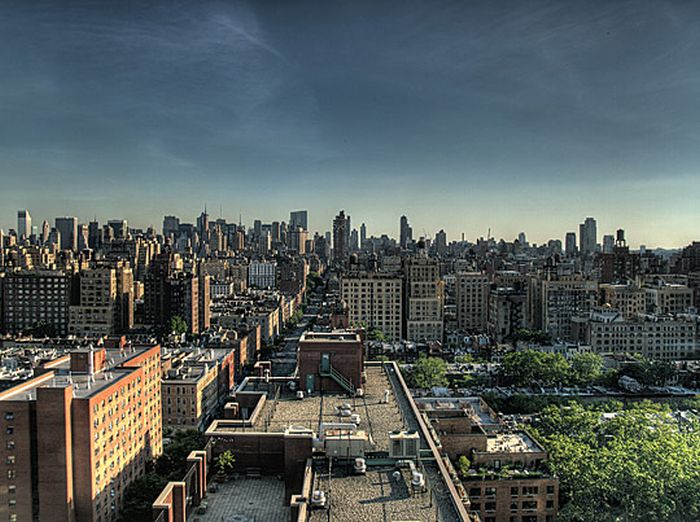 HDR city skylines